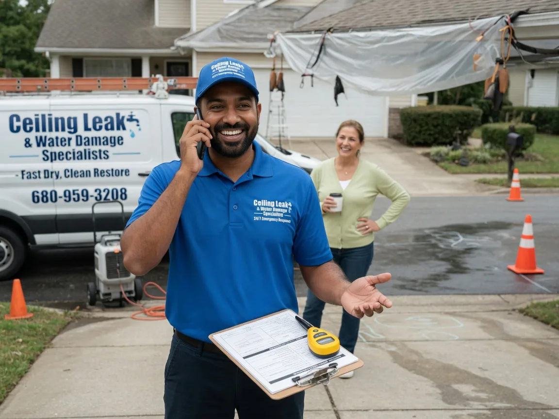 Ceiling Leak Cleanup Creston, NC FAQs